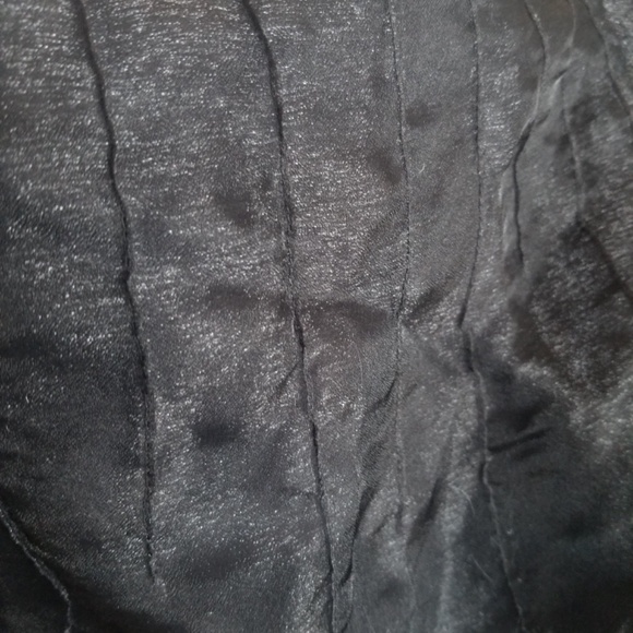 Amanda Laird Cherry Semi Sheer Pleated Skirt - Picture 6 of 6